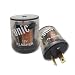 GKmow 2 PCS Car 2 Pin 3 Pin Flasher 20A 12V Transparent Round Shell Fast Flasher Relay Turn Signal Indicator Repair Tool Universal for Halogen Lamp Relays Transparent - Image 2