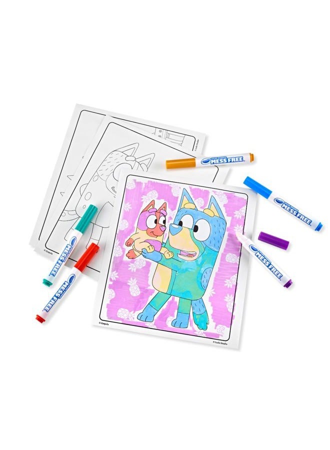 Crayola Bluey Color Wonder Coloring Set, 18 Bluey Coloring Pages, Toddler Stocking Stuffer, Holiday & Christmas Gifts for Kids, Mess Free Coloring for Toddlers, Toys & Games - Image 3