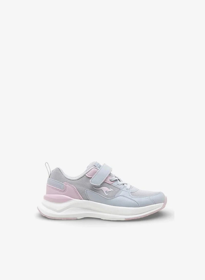 Kangaroos GREY Girls Hook & Loop School Sports Shoes for Women | Best Price UAE