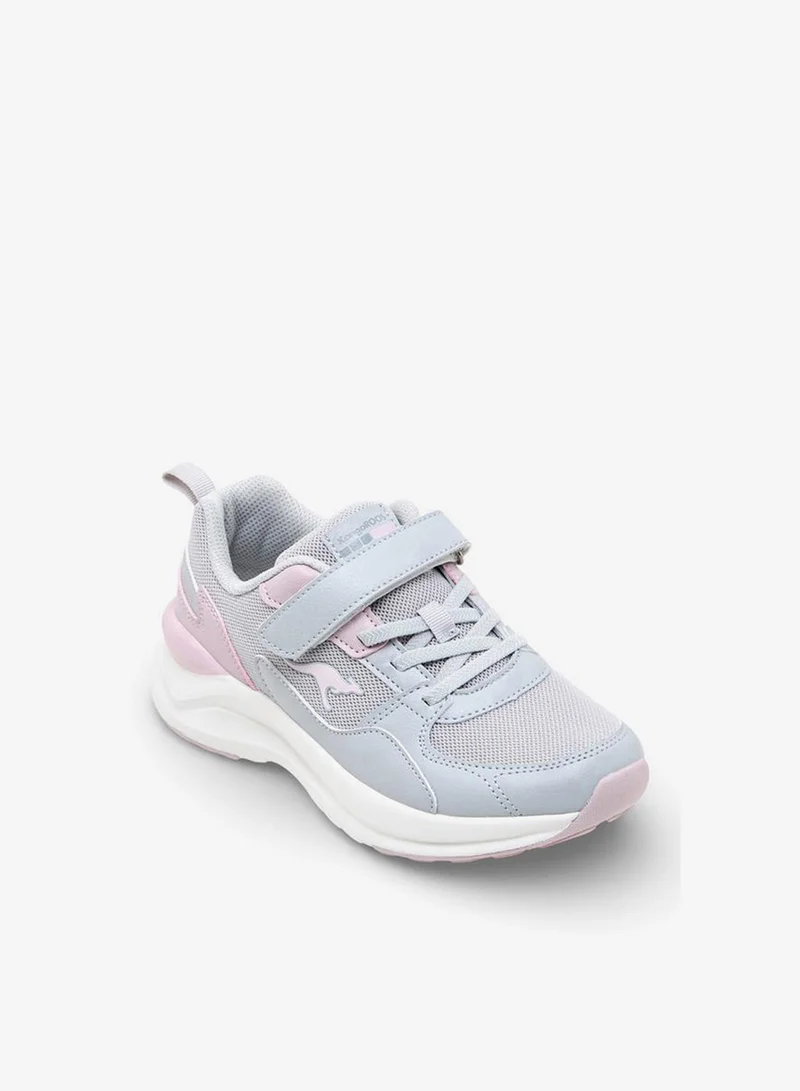 Kangaroos GREY Girls Hook & Loop School Sports Shoes for Women | Best Price UAE