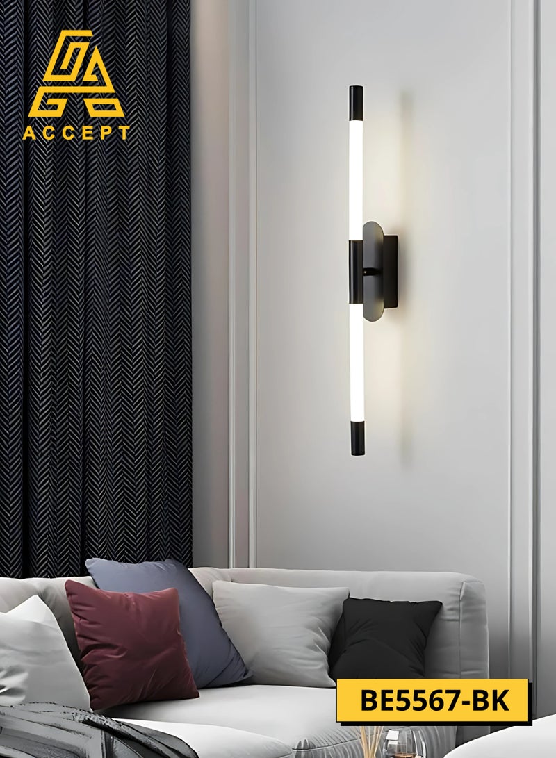 ACCEPT Modern LED wall light, no wires required, TYPE-C battery charging - Image 1