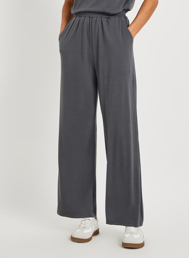 Take Two Take Two Slogan Print Short Sleeve T-Shirt and Joggers Co-Ords  - Image 4