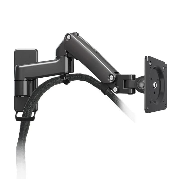 Gadget Wagon Gas Spring Wall Mount for Monitor & LED TV, 360 Degree Swivel & Tilt View (Upto 35 Inches | 2-10 kgs | VESA 100X100 mm) - Image 1