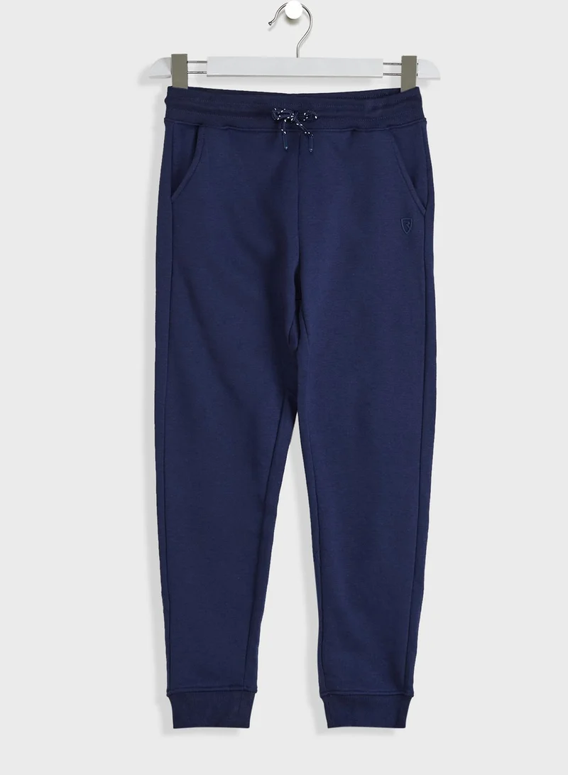 Ripples Youth Solid Joggers