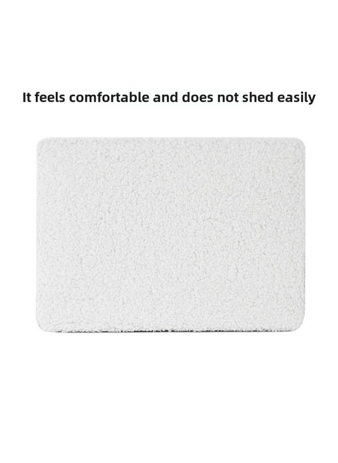 Generic - Macbookair Case Teddy Plush Macbookpro Case Apple Laptop Case-Color:Hollow No. 4 (teddy Leopard Print)-(frosted Transparent Bottom)-Applicable Models:2023-2021pro14(A2442/2779/2918/2992/3112/3185/3401 - Image 1