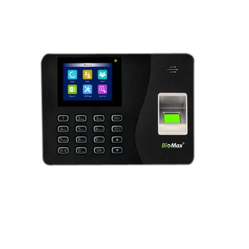 BioMax LX-16 Fingerprint Biometric Time and Attendance Machine - Image 5