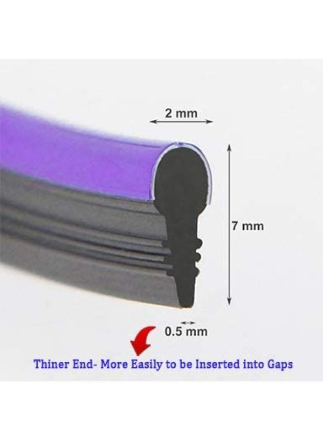 EasyLife Car Interior Decoration Strip Door Window Edge Seal Guard Protector With Trim Tool  - Image 3