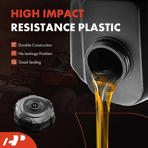 A-Premium ATV Fuel Gas Tank with Fuel Cap and Fuel Petcock Valve Switch Compatible with Yamaha Banshee 350 YFZ350 1988-2006 Replaces# 2GU241100000, 2GU-24110-00-00 - Image 4