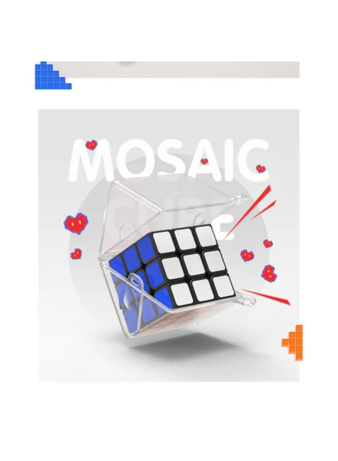 GANCUBE Gan 328 Key Chain 3x3 Mini Non-Magnetic Cube - Image 5