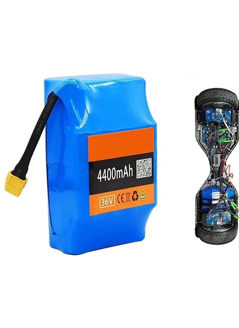 TIGER - 36V 4.4Ah Lithium Battery – Electric Scooter Spare Power with XT60 Plug, 10S2P 4400mAh Li-ion Battery Pack, for Balancing Electric Twist Cars, Backup Power for Scooters & E-Vehicles - Image 1