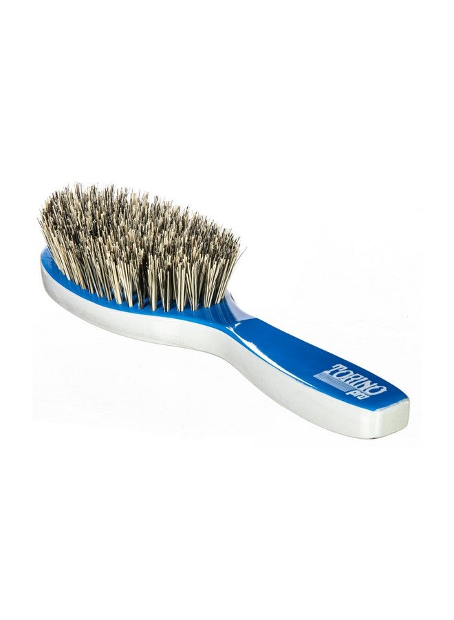 TORINO PRO WAVE BRUSHES BY BRUSH KING Torino Pro Wave Brush 219 Oval Long Handle Medium Hard Bristles Extra Long Reinforced Bristles Great For Wolfing To Manage Your 360 Waves - Image 3