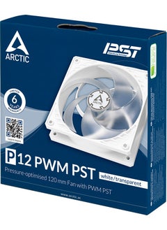 Arctic P12 Pwm Pst 12CM Pwm Case Fan - White (AR-ACFAN00170A)  - Image 5