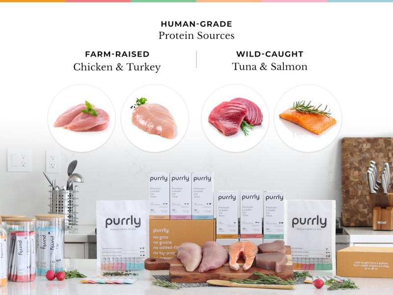 Purrly Lickable Wet Cat Treats Healthy Grain-Free Chicken Variety Pack (18 Count) Squeezable Creamy PurÃ©e with Human-Grade Protein Functional Nutrients Non-GMO No-Artificial-Additives Low-Phosphorus - Image 3