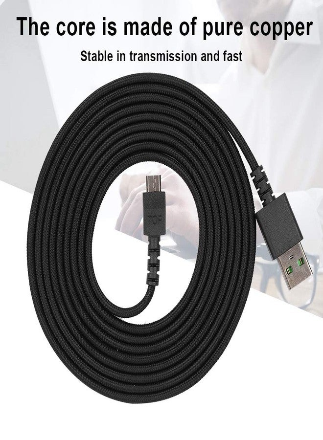 PUSOKEI Gaming Mouse Cable, 2.2 Meters for Razer/Super Mamba Mouse Line/Pure Copper Core Gaming Mouse USB Cable, - Image 2