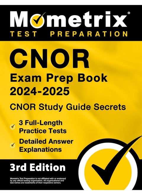 Cnor Exam Prep Book - Cnor Study Guide Secrets, Full-Length Practice Test, Detailed Answer Explanations: 3rd Edition
