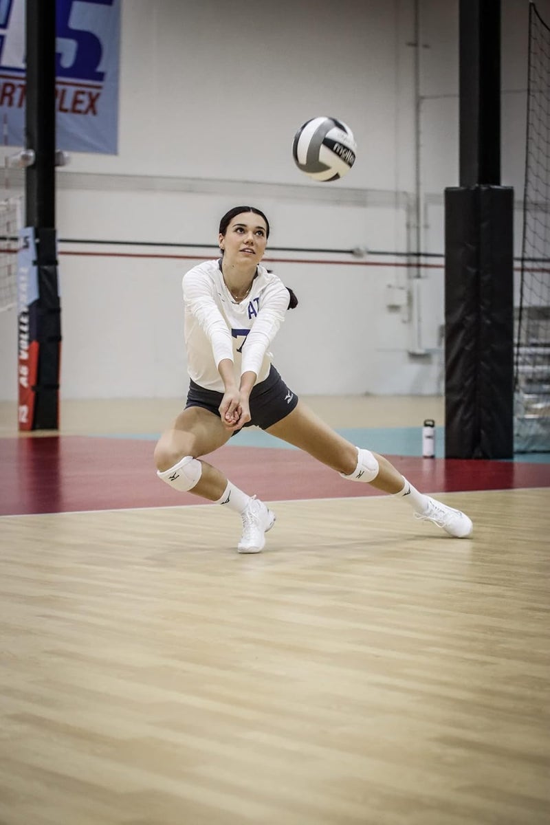 Mizuno قميص كرة الطائرة النسائي بالبو 6 بأكمام طويلة - Image 1