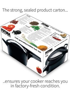 Hawkins 5 Liters Futura Aluminium Pressure Cooker,Black  - Image 5