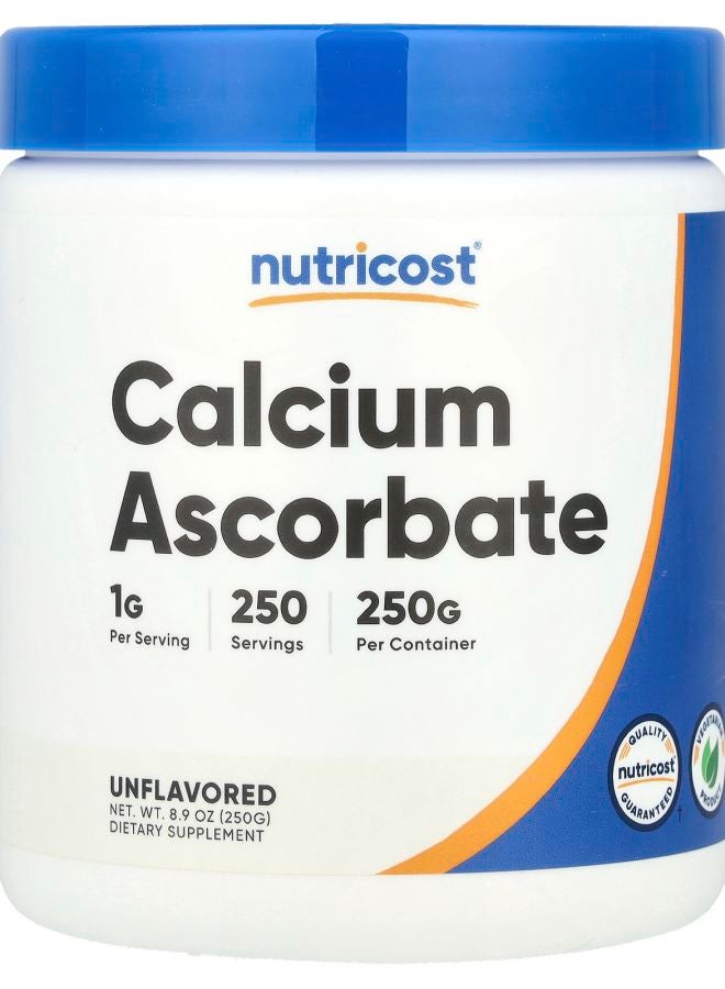 Nutricost Calcium Ascorbate Unflavored 8.9 oz (250 g) - Image 1