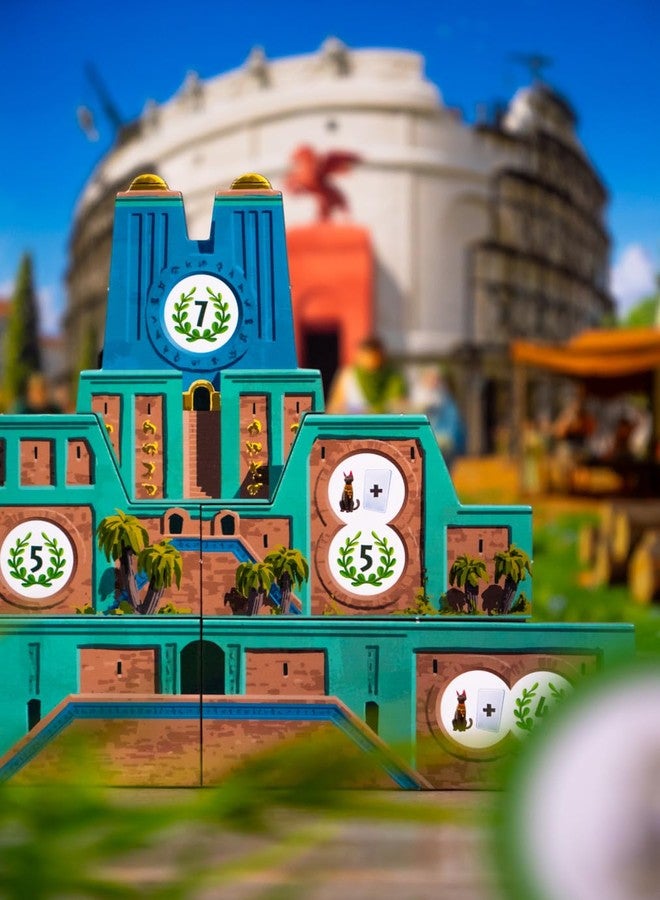 Asmodee 7 Wonders Architects Medals Expansion - New Wonders, Medals, and Strategies Await, Civilization Strategy Game for Kids and Adults, Ages 8+, 2-7 Players, 25 Minute Playtime - Image 4