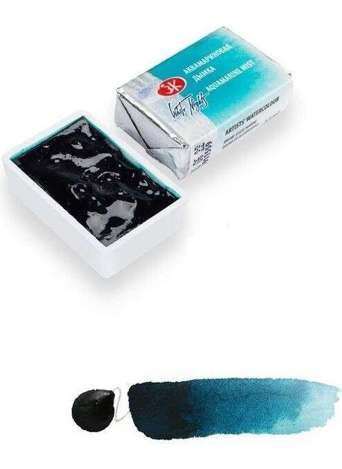St. Petersburg White Nights Full Tablet Watercolor 559 Aquamarine Mist 