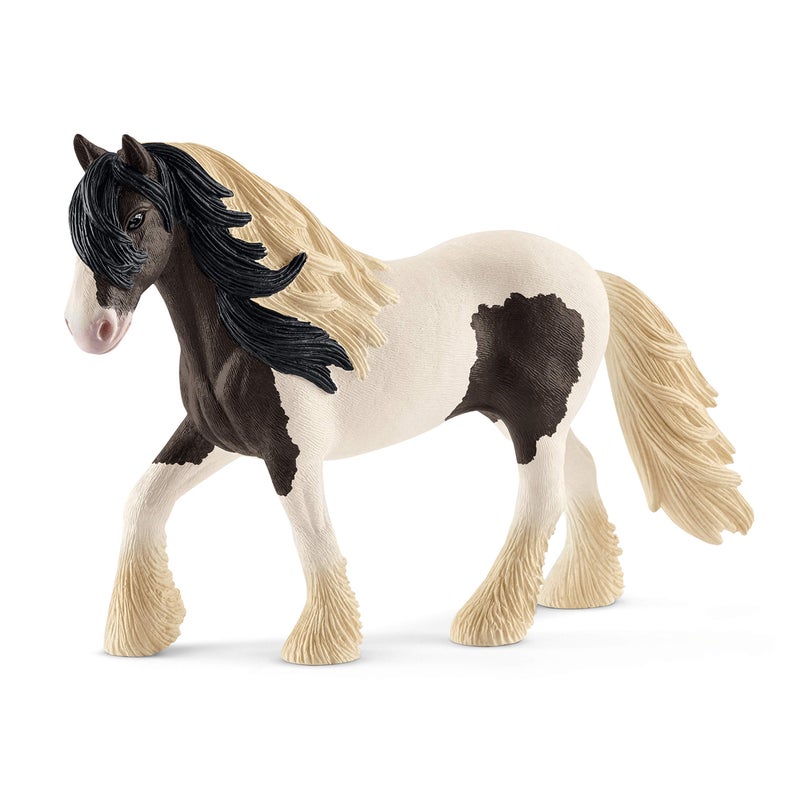 Schleich Farm World Tinker Stallion Horse Figurine - Realistic and Durable Farm Animal Toy Figure with Authentic Details, Fun and Imaginative Play for Boys and Girls, Gift for Kids Ages 3+ - Image 1