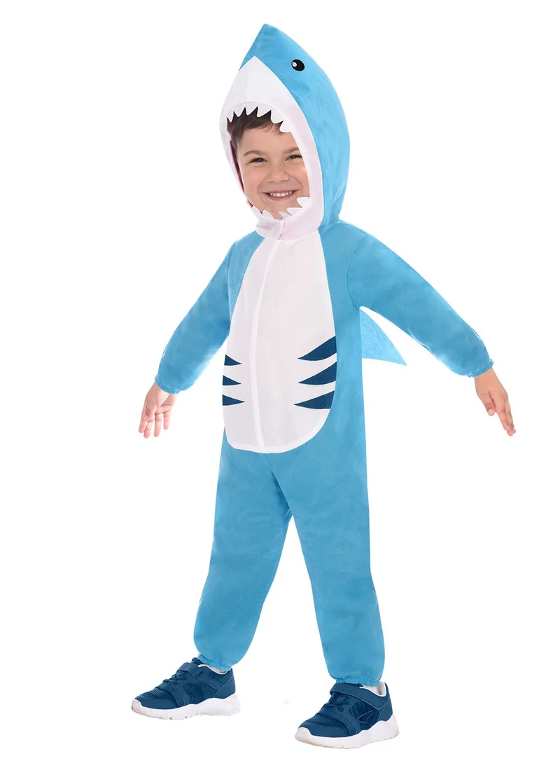 أمسكان Great White Shark Costume for Kids, Animal Dress-Up for School Plays & Parties