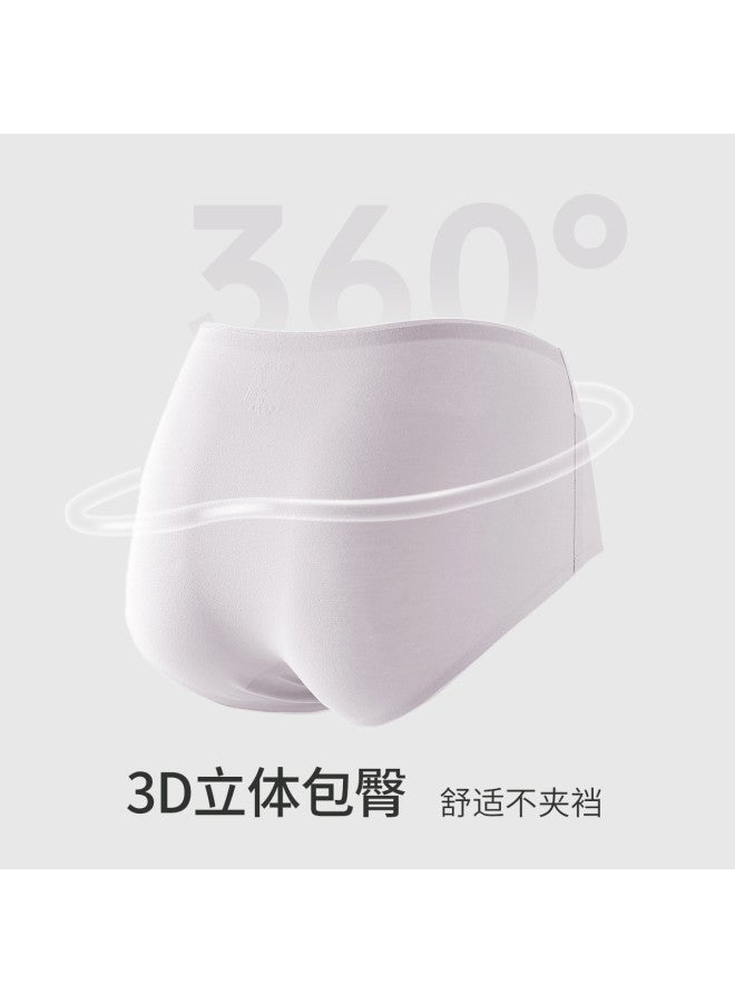 MIIOW Three-pack Women's Triangle Panties, Breathable, No Wedgie, High Waist Lifting, Tummy Control - Image 3