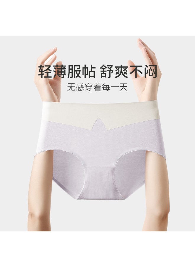 MIIOW Three-pack Women's Triangle Panties, Breathable, No Wedgie, High Waist Lifting, Tummy Control - Image 4