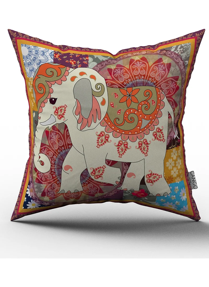 Cango Home Elephant Special Design Pillow Cushion Case 452