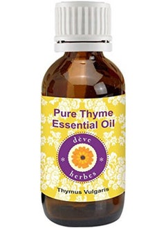 Deve Herbes زيت الزعتر العطري النقي 50 مل (الغدة الصعترية الشائع) 100% طبيعي بدرجة علاجية مقطر بالبخار  - Image 1