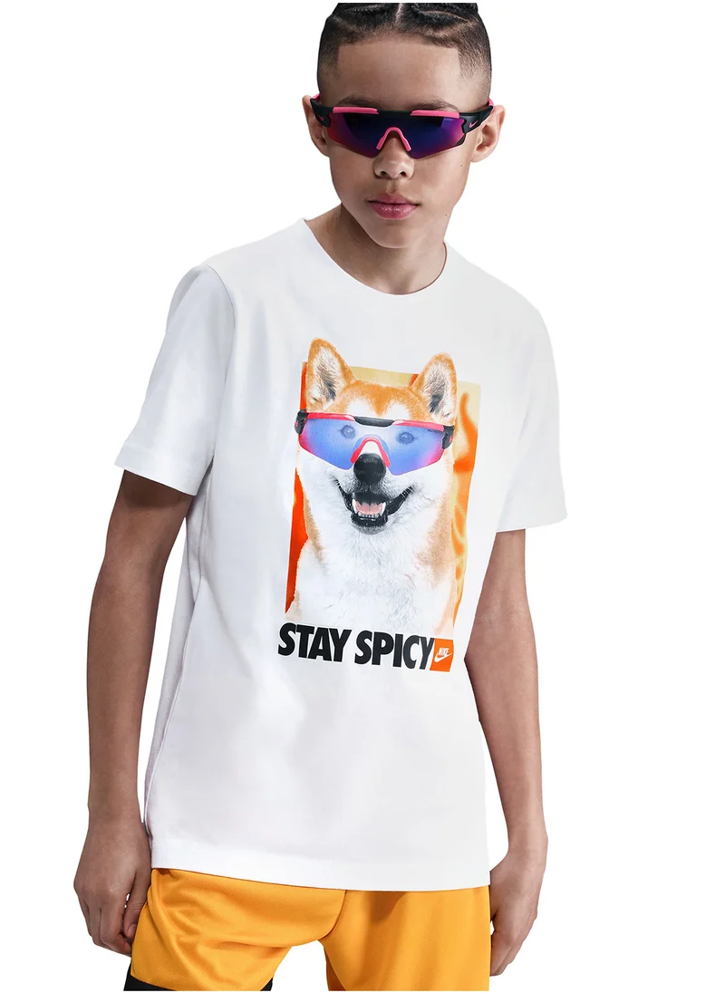 نايكي Nsw Photo Shiba Graphic T-Shirt