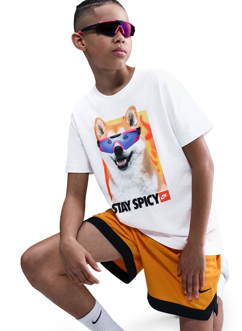 Nike Nsw Photo Shiba Graphic T-Shirt - Image 3