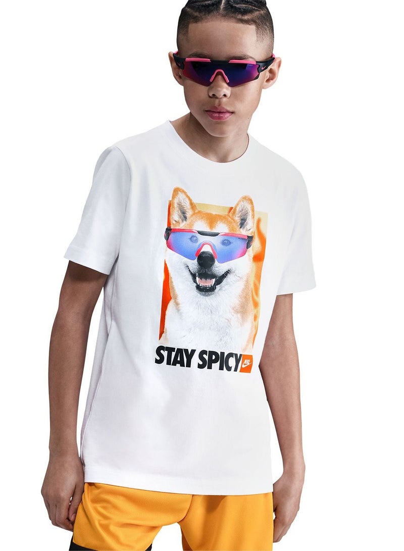 Nike Nsw Photo Shiba Graphic T-Shirt - Image 1