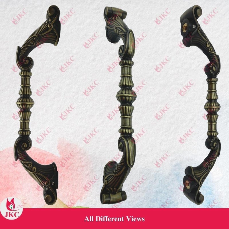 JKC Antique Door Handles for Main Door HandleWardrobe Handle for Home Decoration 8 Inch Antique Finish - Image 5