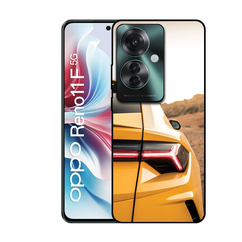 EYE CATCH Printed Protective Case Cover For Oppo Reno 11 F -  Lamborghini Backlight - Image 1