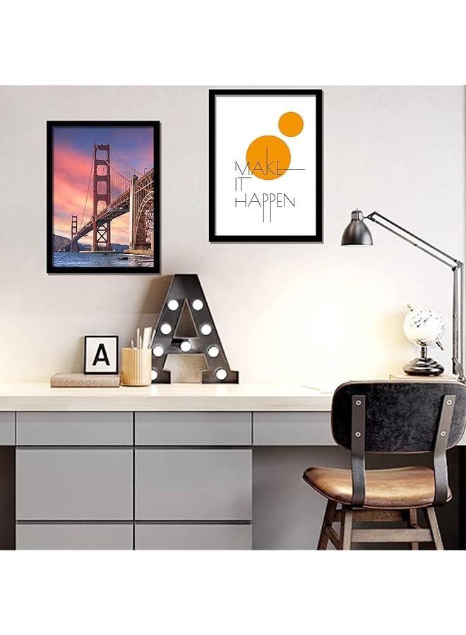 erorex 10X14 Picture Frame Set Of 3 Display Picture 10 X 14 Specific Frames For 25X35Cm Diamond Painting Canvas As Diamond Art Accessories Wall Gallery Photo Frames Black - Image 4