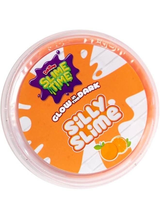 DOH TIME Slime Super Slime Set 4 Cans Stretch It Squish It So Slippery & Gooey - Image 4