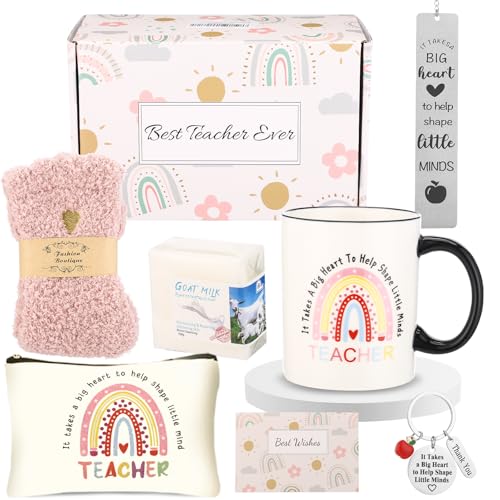 Fcaylo Teacher Appreciation Gift Box - Unique Funny Mug Set for Women, Graduation, Teacher's Day, Mother's Day - Image 1