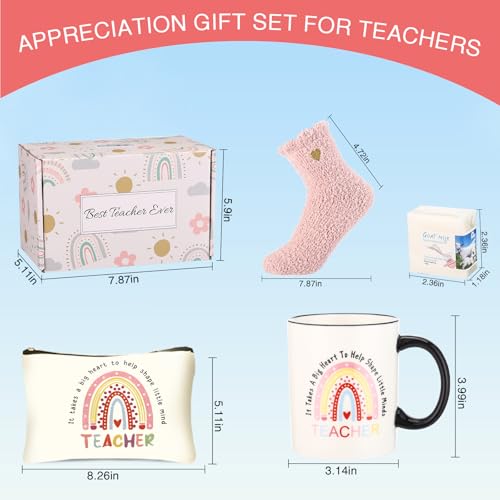 Fcaylo Teacher Appreciation Gift Box - Unique Funny Mug Set for Women, Graduation, Teacher's Day, Mother's Day - Image 2