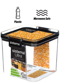 sistema Sistema 700ml Tritan Square: Leakproof Food Storage - Microwave, Fridge & Top Rack Dishwasher Safe - (Keep Baking Ingredients Fresh & Organized
, Made In New Zealand  - Image 1