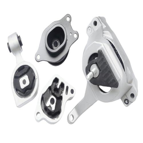 Yllhaoyuan Engine Motor Mount Set 4Pcs Compatible with 2007 2008 2009 2010 2011 2012 2013 2014 2015 2016 2017 Nissan Altima 2.5L A4350 A4353 A4340 A4339 - Image 1