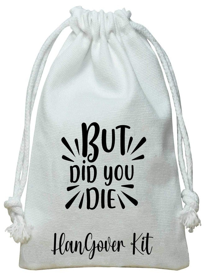 Funcart But Did You Die Hangover Kit(White) for Wedding/Party/Bachelor/Bachelorette/Special Occasion/Special Needs