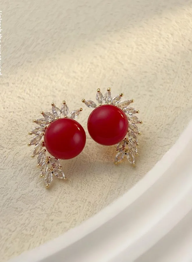 Embellished Stud Earrings