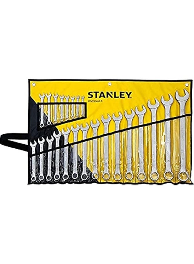 ستانلي Stanley Stmt33650-8 6-32mm Combination Wrench Set 23 Pieces 
