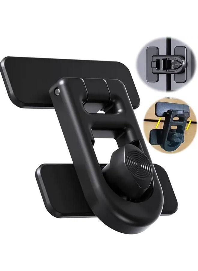 3pcs Plastic Safety Lock Set Black White Gray 90 180 Degree Rotating Locks for Oven Fridge Cabinet Doors - Image 3