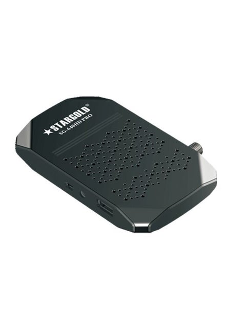Dual display satellite receiver with 4K Full HD and SD resolution and simultaneous automatic network search