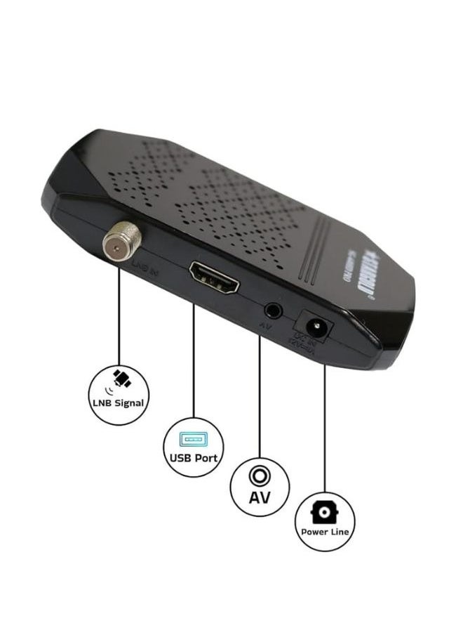 Stargold Dual display satellite receiver with 4K Full HD and SD resolution and simultaneous automatic network search  - Image 2