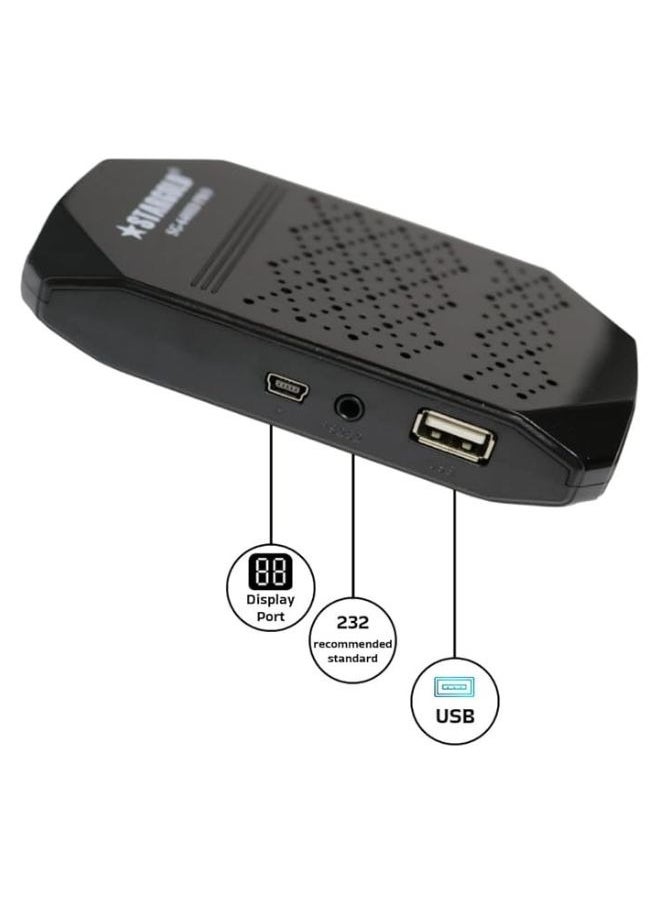 Stargold Dual display satellite receiver with 4K Full HD and SD resolution and simultaneous automatic network search  - Image 3
