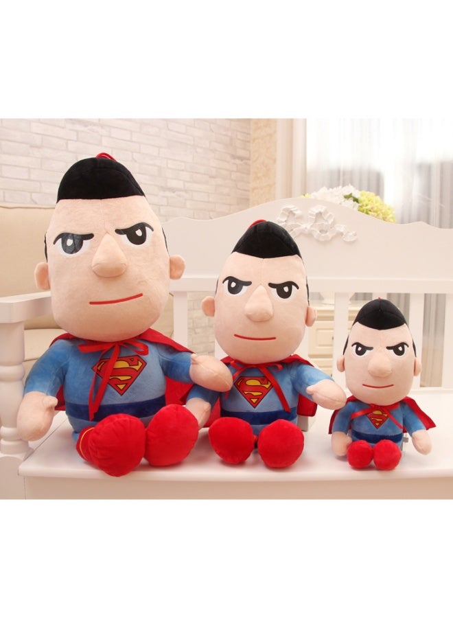 زولبسيو لعبة مضحكة للأطفال دمية إيغ هيد سوبرمان خرقة 27 سم - Image 2