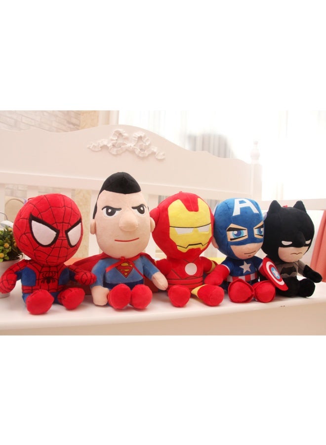 زولبسيو لعبة مضحكة للأطفال دمية إيغ هيد سوبرمان خرقة 27 سم - Image 4